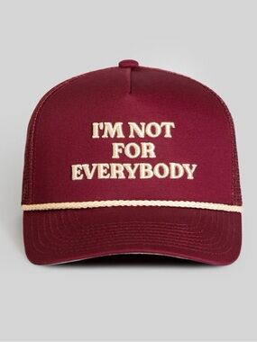 Field Grade 'I'm Not For Everybody' Trucker Hat